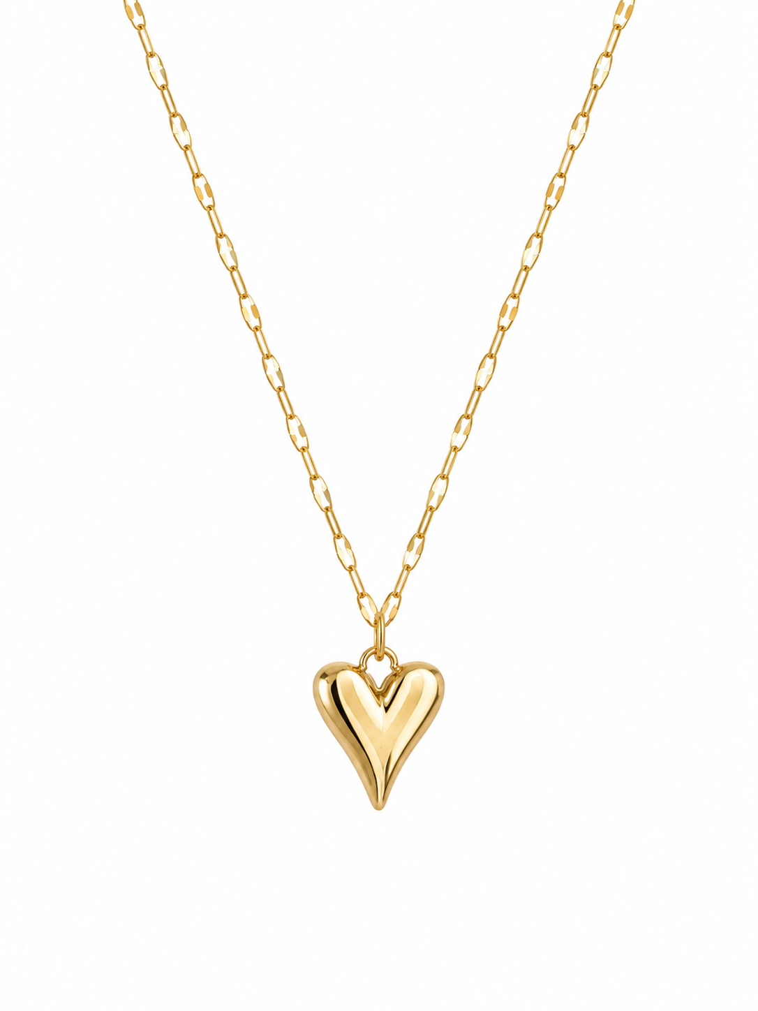 Collar Corazon Oro