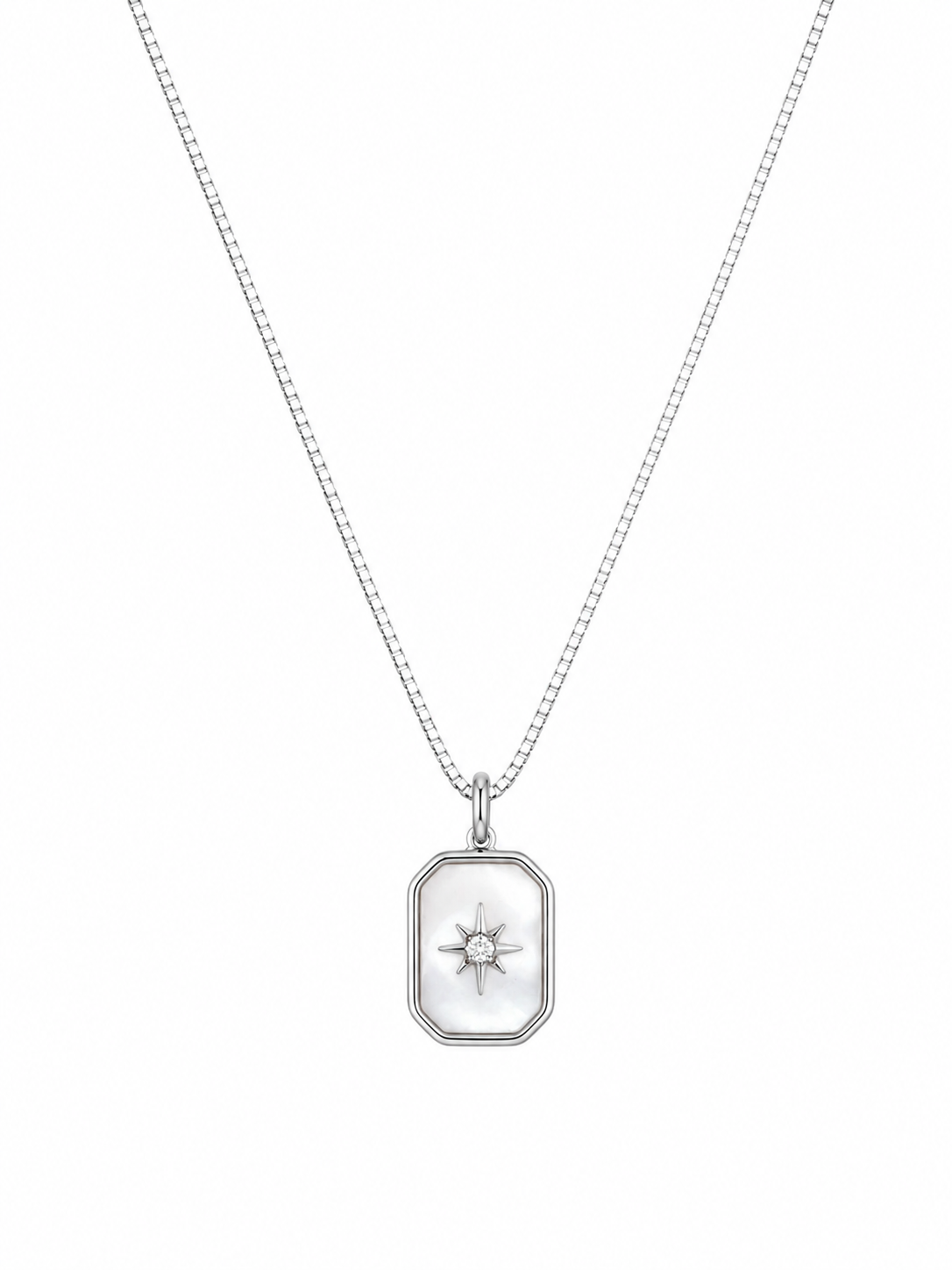 Cadena Rectangular Estrellas