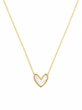 Collar Corazón de Mármol
