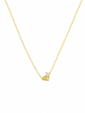 Collar Mini Corazón con circón